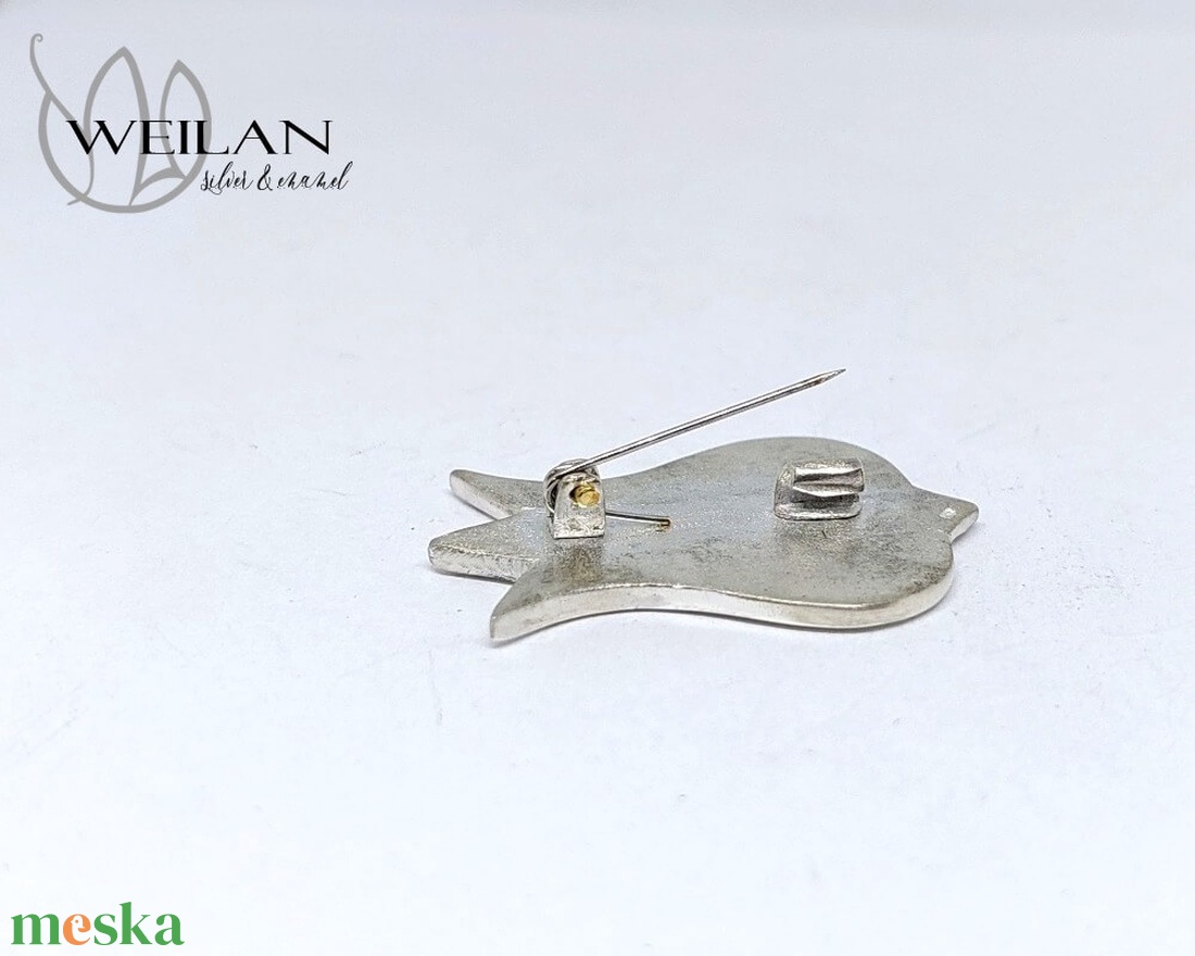 Hej'tulipán - Mátkám ezüst tűzzománc kitűző, tűzzománc bross, piros-fehér-zöld - ékszer - kitűző és bross - kitűző - Meska.hu Hej'tulipán - Mátkám ezüst tűzzománc kitűző, tűzzománc bross, piros-fehér-zöld - ékszer - kitűző és bross - kitűző - Meska.hu