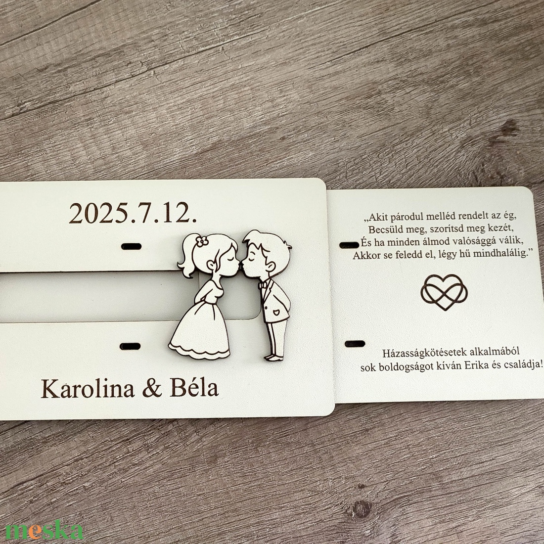 Csókolózó pár egyedi esküvői pénzátadó dekoráció - esküvő - emlék & ajándék - nászajándék - esküvői pénzátadó boríték, kártya - Meska.hu Csókolózó pár egyedi esküvői pénzátadó dekoráció - esküvő - emlék & ajándék - nászajándék - esküvői pénzátadó boríték, kártya - Meska.hu