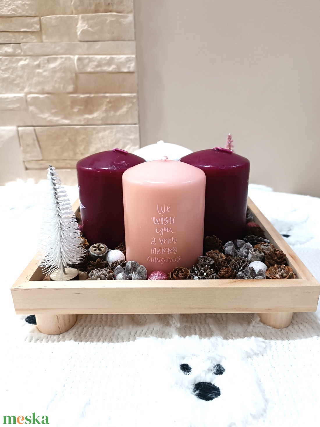 Közepes méretű, négy színű gyertyás adventi koszorú - karácsony - adventi díszek - adventi koszorú - Meska.hu Közepes méretű, négy színű gyertyás adventi koszorú - karácsony - adventi díszek - adventi koszorú - Meska.hu