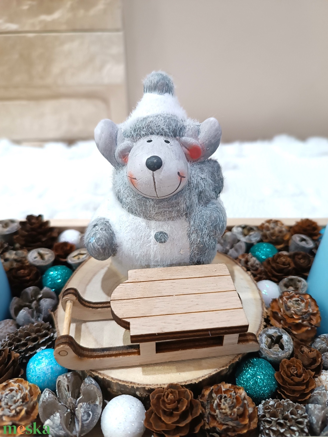 Jégvarázs kék-fehér, nagyobb méretű adventi koszorú - karácsony - adventi díszek - adventi koszorú - Meska.hu Jégvarázs kék-fehér, nagyobb méretű adventi koszorú - karácsony - adventi díszek - adventi koszorú - Meska.hu