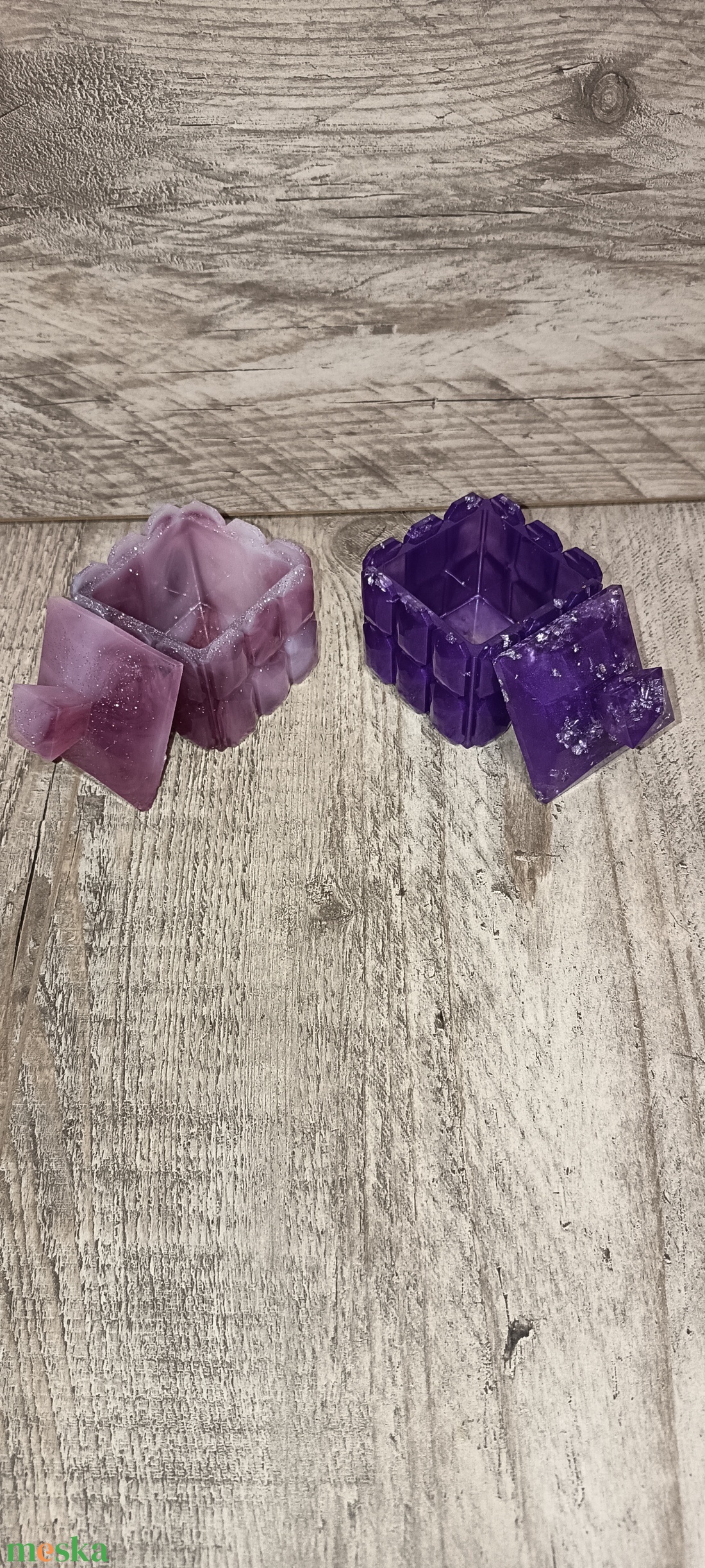 Kristály hatású tároló doboz  - ékszer - ékszertartó - ékszerdoboz - Meska.hu