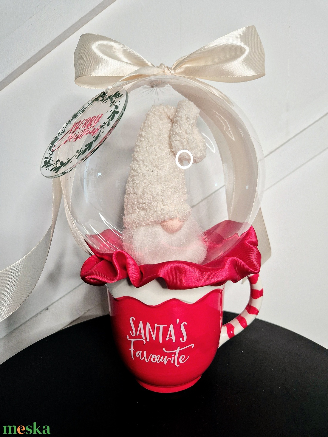 Mini manós karácsonyi léggömbcsokor - karácsony - mikulás - mikulás ajándékok - Meska.hu