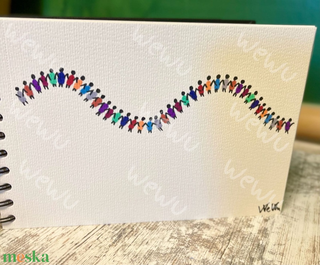 WeWu Összefogás - Hullám - művészet - grafika & illusztráció - egyéb rajzok - Meska.hu