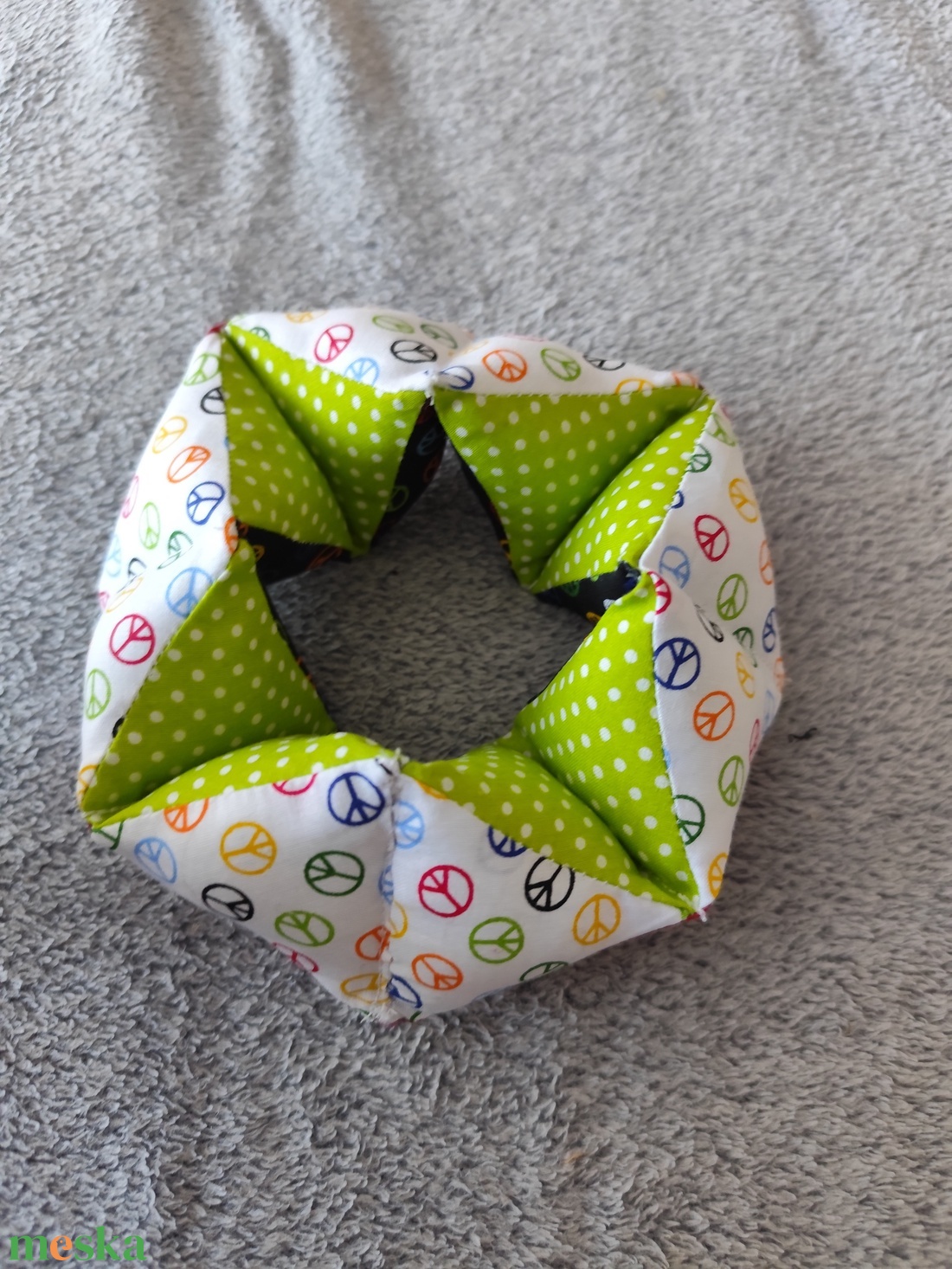 Montessori flexagon baba játék  - baba - mama - baba játékok - mozgásfejlesztő játékok - Meska.hu