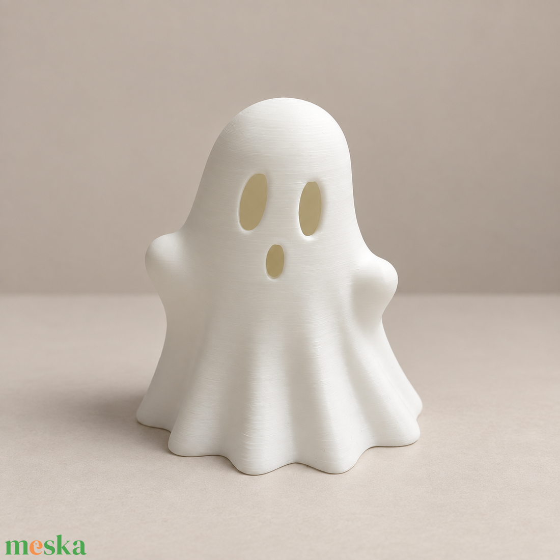 Világító kis szellem � Halloween dekoráció - otthon & életmód - dekoráció - halloween - halloweeni asztaldísz - Meska.hu