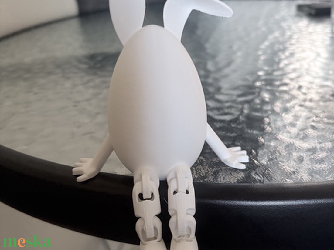 3D nyomtatott nyuszi figura � polcdísz - otthon & életmód - dekoráció - asztal és polc dekoráció - asztaldísz - Meska.hu