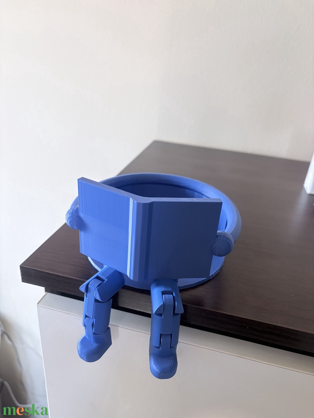 3D nyomtatott WC papír tartó � vicces, lógó lábas design - otthon & életmód - fürdőszoba - fürdőszobai dekoráció - Meska.hu