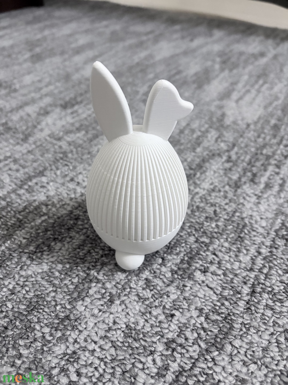 �� Modern Nyuszifüles Kinder Tojás Tartó � Tökéletes Húsvéti Ajándék! - ünnepi díszek, dekorációk - húsvéti díszek és dekorációk - húsvéti ajándékátadó - Meska.hu