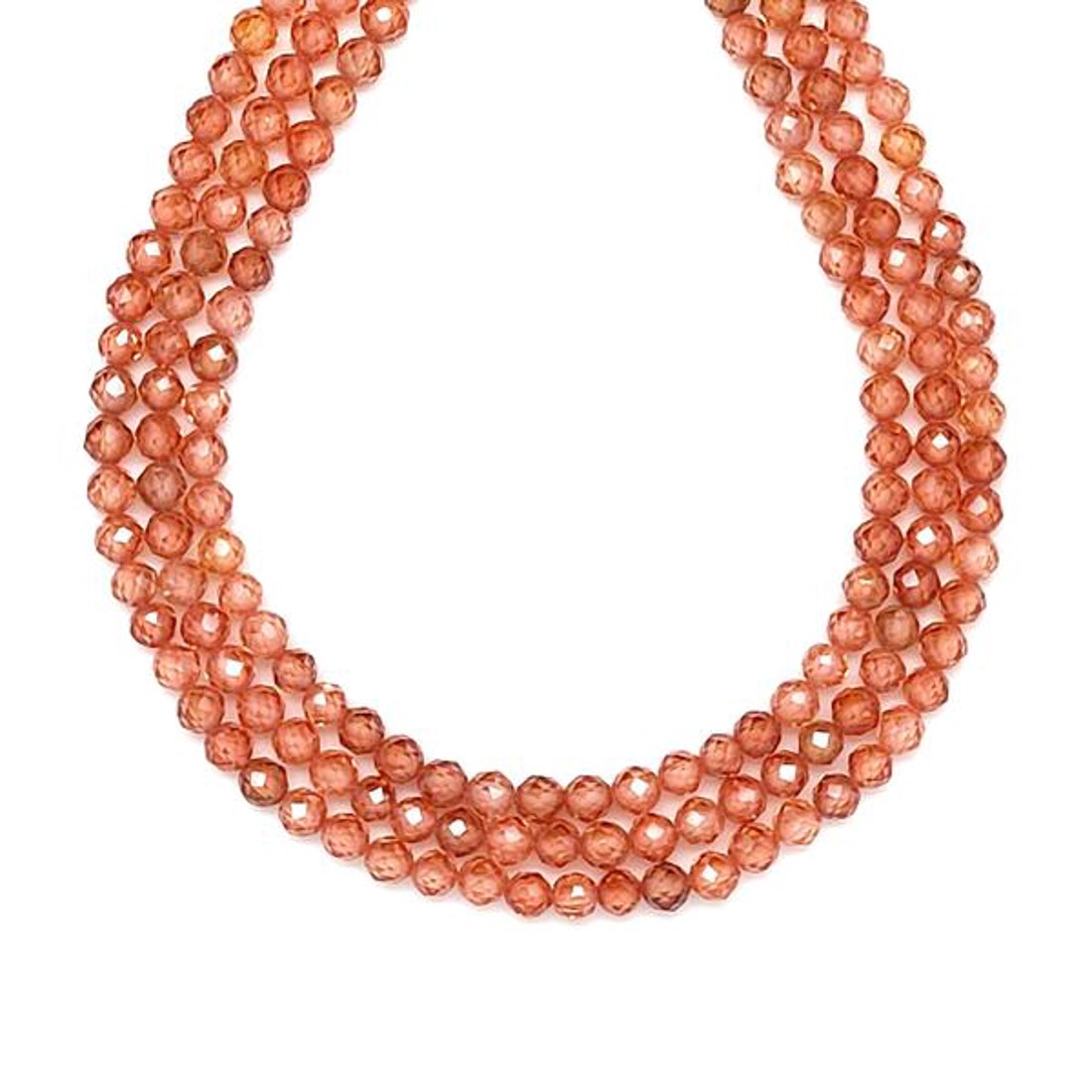 Cirkon fazettált sötét púder golyó 4mm  ékszerkészítő alapanyag (füzér) - kellékek & szerszámok - ásvány alapanyag - ásványfüzér - Meska.hu