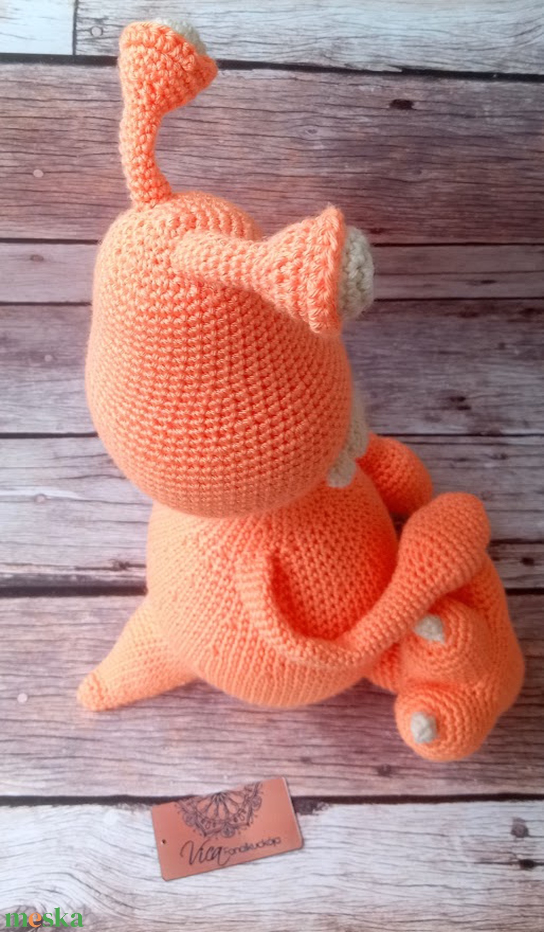 Horgolt szörnyecske - játék & sport - plüssállat & játékfigura - szörnyike - Meska.hu