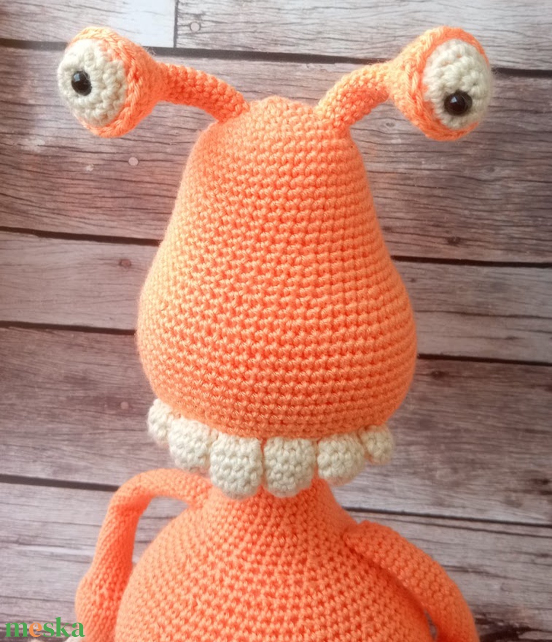 Horgolt szörnyecske - játék & sport - plüssállat & játékfigura - szörnyike - Meska.hu