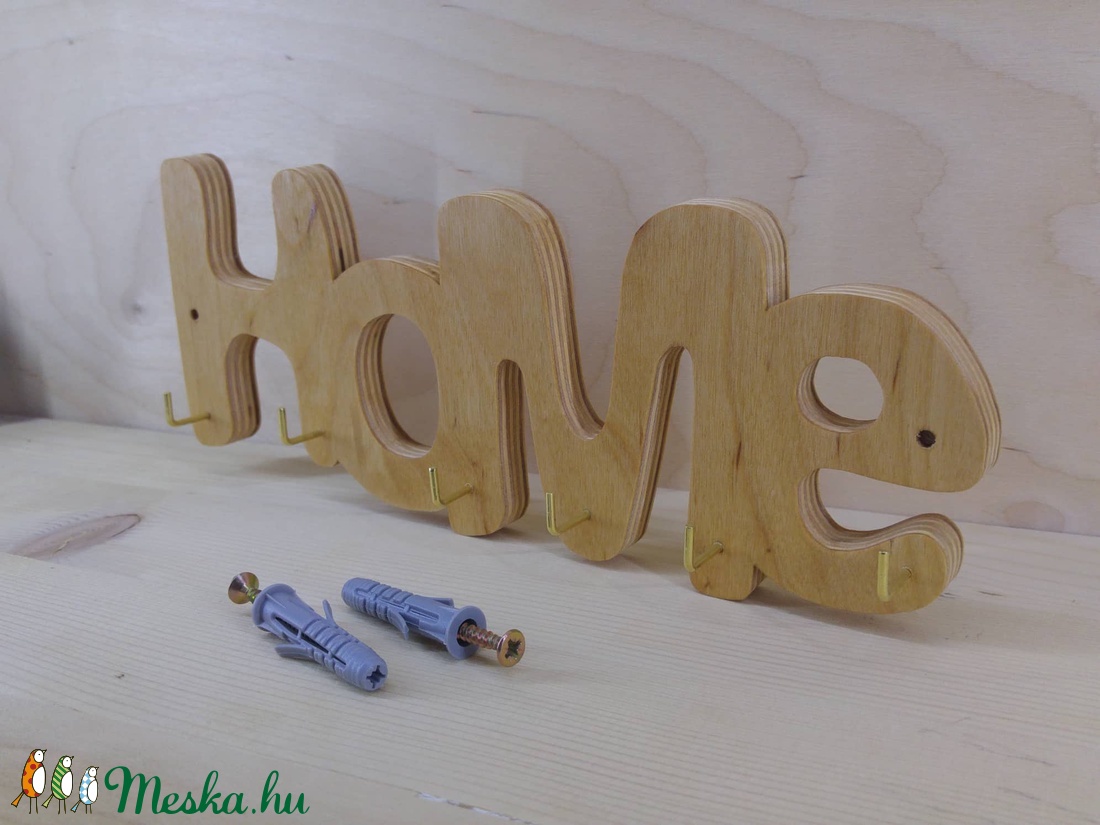 Fali kulcstartó - Home 1 - - Meska.hu Fali kulcstartó - Home 1 - - Meska.hu