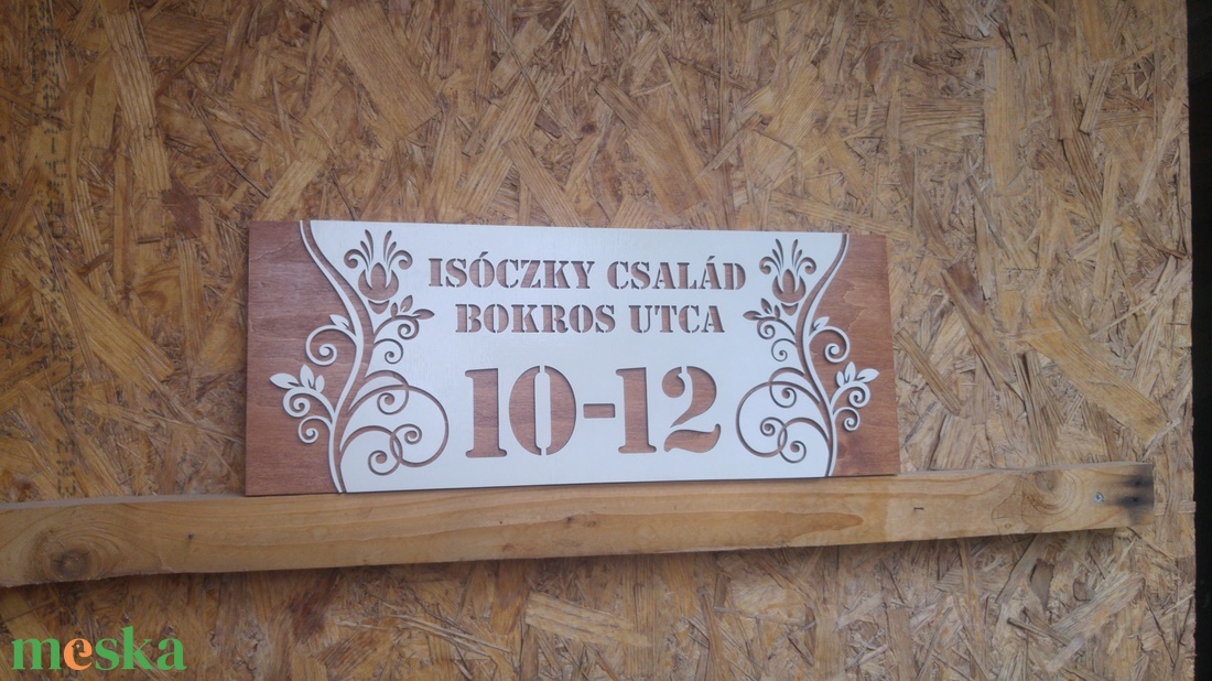 Házszám tábla - Dekor 2 - otthon & életmód - dekoráció - kép & falikép - táblakép - Meska.hu Házszám tábla - Dekor 2 - otthon & életmód - dekoráció - kép & falikép - táblakép - Meska.hu
