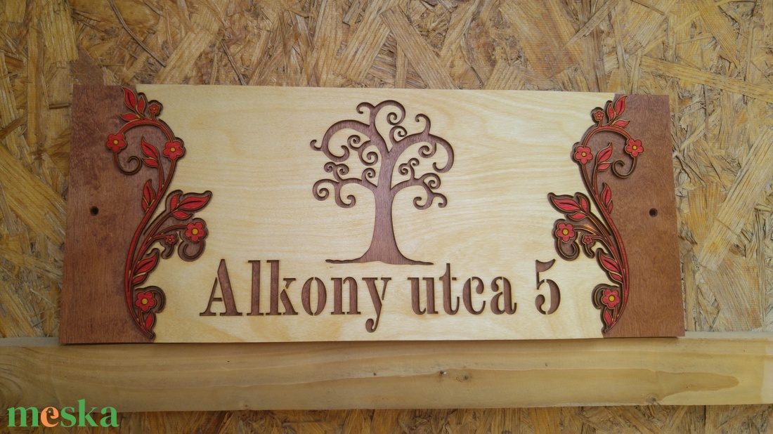 Házszám tábla - Dekor 3 - otthon & életmód - dekoráció - kép & falikép - táblakép - Meska.hu Házszám tábla - Dekor 3 - otthon & életmód - dekoráció - kép & falikép - táblakép - Meska.hu