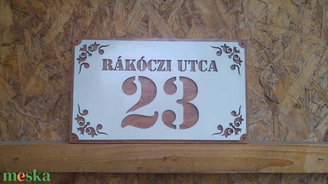 Házszám tábla - Dekor 5 - otthon & életmód - ház & kert - házszám - Meska.hu Házszám tábla - Dekor 5 - otthon & életmód - ház & kert - házszám - Meska.hu