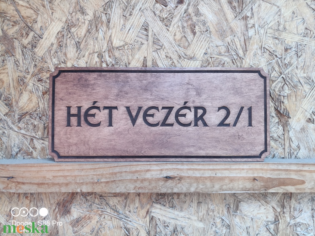 Házszám tábla - Dekor 9 - otthon & életmód - ház & kert - házszám - Meska.hu