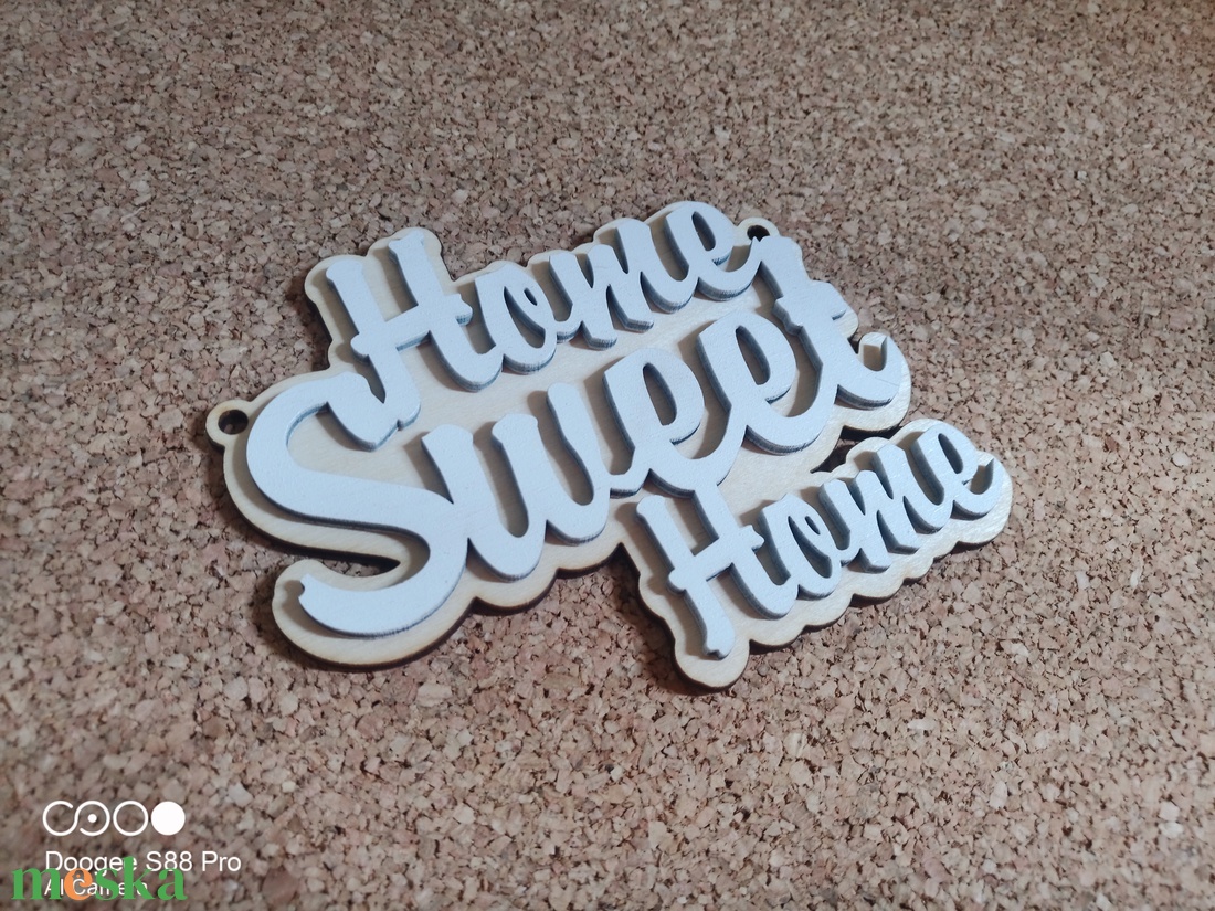 Édes otthon ajtódísz, akasztó - otthon & életmód - dekoráció - ajtó- és ablak dekoráció - ajtódísz & kopogtató - Meska.hu