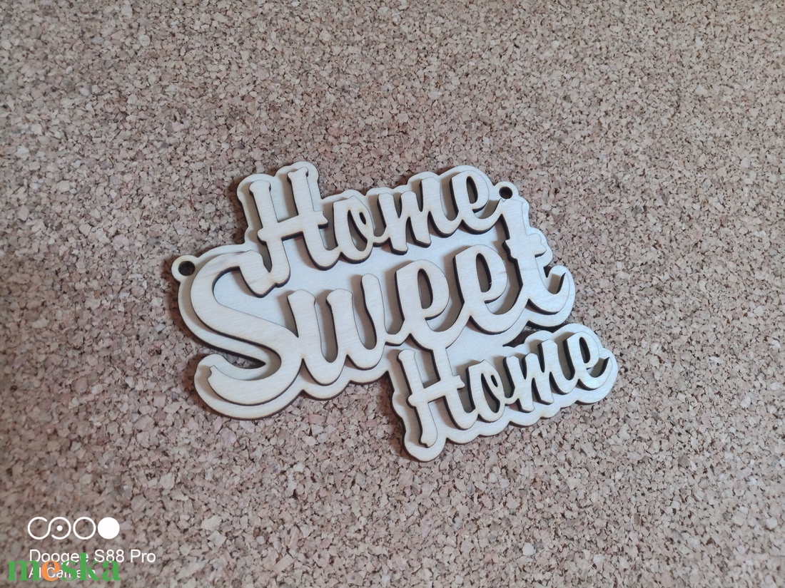 Édes otthon ajtódísz, akasztó - otthon & életmód - dekoráció - ajtó- és ablak dekoráció - ajtódísz & kopogtató - Meska.hu