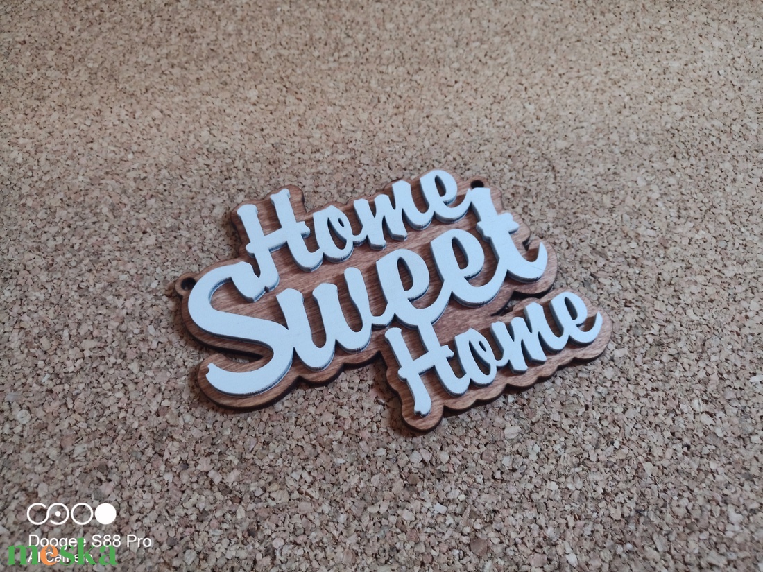 Édes otthon ajtódísz, akasztó - otthon & életmód - dekoráció - ajtó- és ablak dekoráció - ajtódísz & kopogtató - Meska.hu