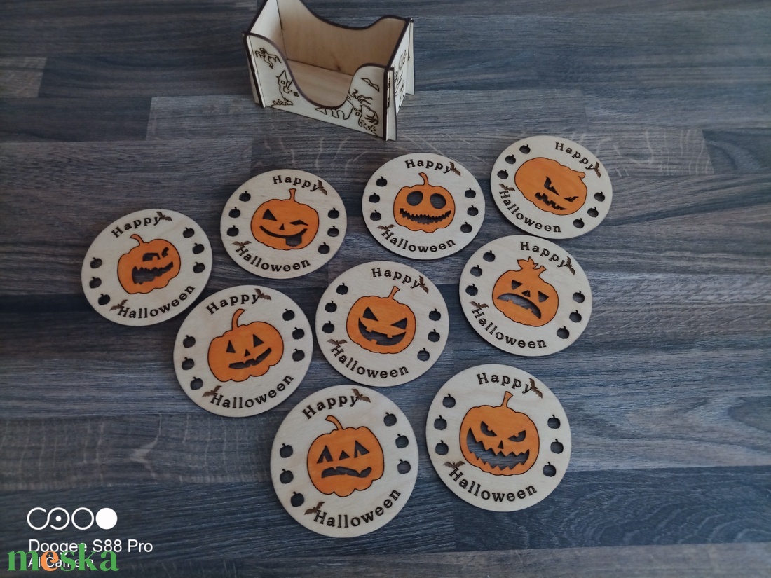 Halloween töklámpás poháralátét készlet - otthon & életmód - dekoráció - halloween - halloweeni dekoráció - Meska.hu Halloween töklámpás poháralátét készlet - otthon & életmód - dekoráció - halloween - halloweeni dekoráció - Meska.hu