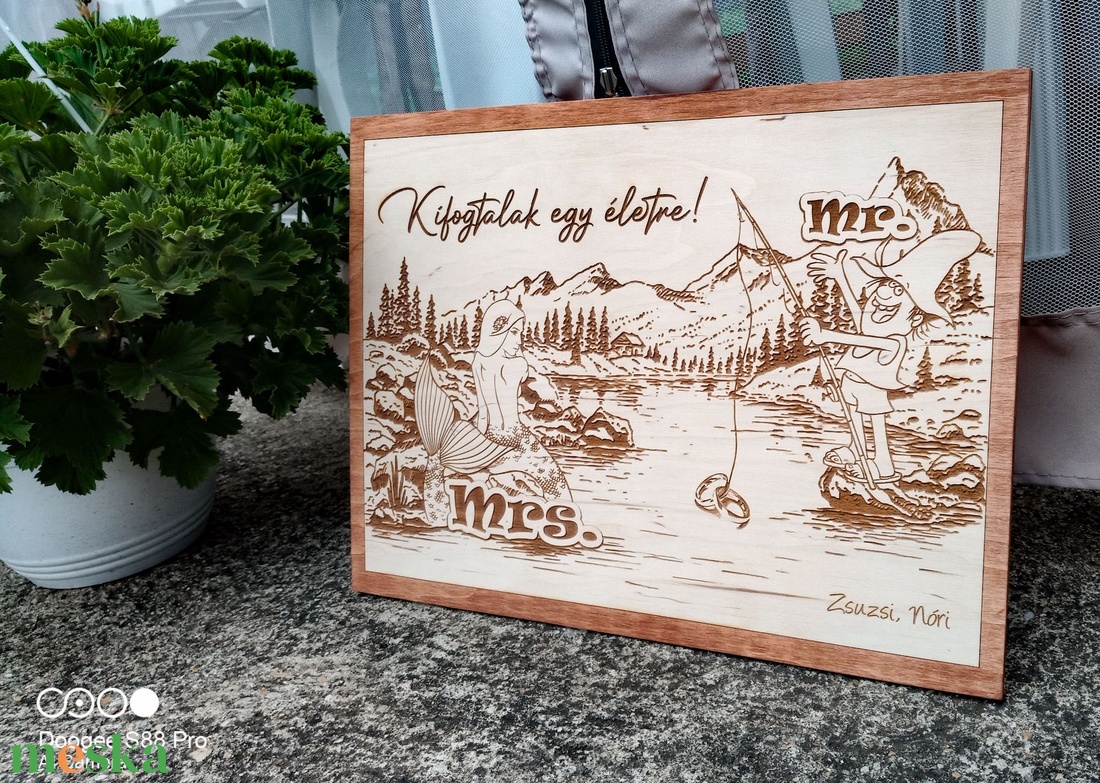 Gravírozott fa emléktábla - horgászos, sellős - otthon & életmód - dekoráció - kép & falikép - fából készült kép - Meska.hu Gravírozott fa emléktábla - horgászos, sellős - otthon & életmód - dekoráció - kép & falikép - fából készült kép - Meska.hu