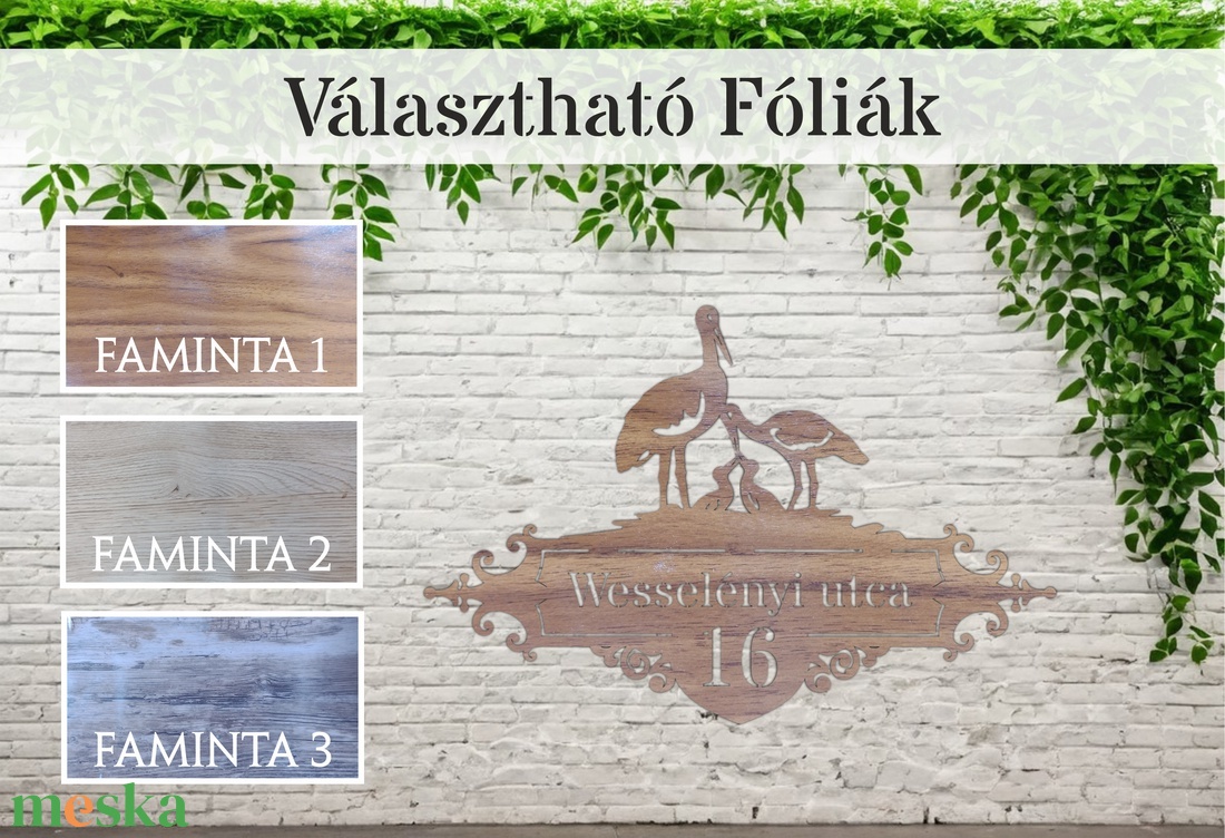 Házszám tábla - PL10 - Gólya - otthon & életmód - ház & kert - házszám - Meska.hu Házszám tábla - PL10 - Gólya - otthon & életmód - ház & kert - házszám - Meska.hu