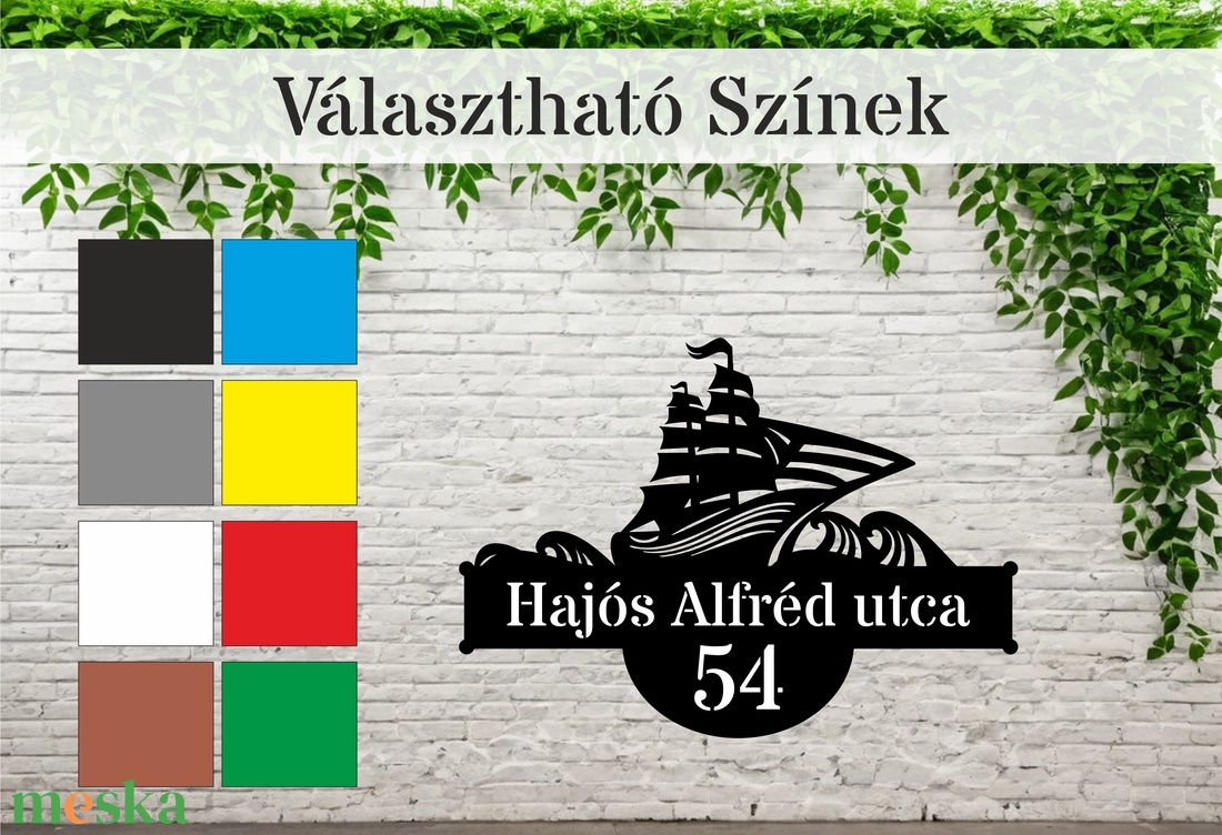 Házszám tábla - PL17 - Hajó, vitorlás - otthon & életmód - ház & kert - házszám - Meska.hu Házszám tábla - PL17 - Hajó, vitorlás - otthon & életmód - ház & kert - házszám - Meska.hu