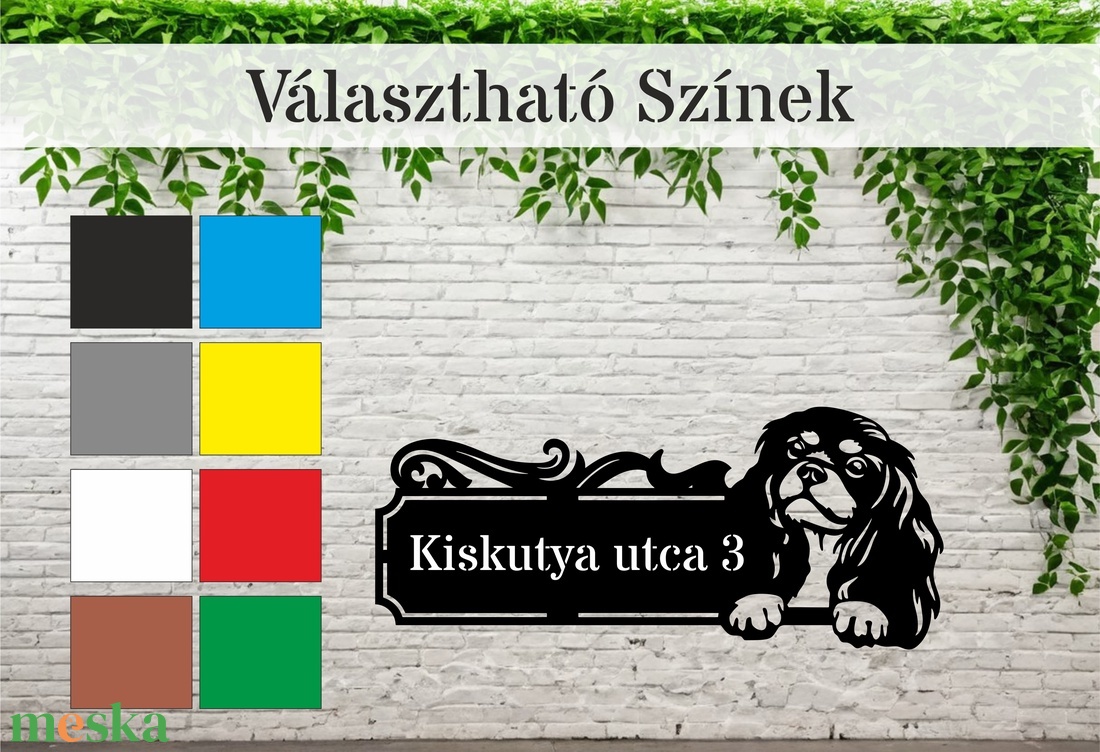 Házszám tábla - PL23 - Kutya - otthon & életmód - ház & kert - házszám - Meska.hu Házszám tábla - PL23 - Kutya - otthon & életmód - ház & kert - házszám - Meska.hu