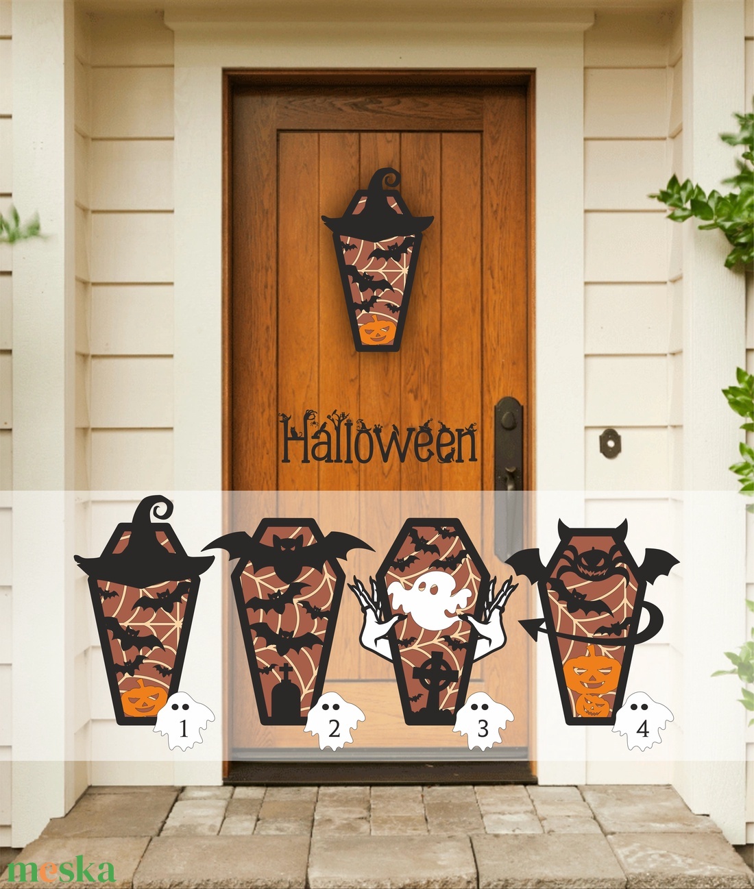 Ajtó kopogtató - Halloween - otthon & életmód - dekoráció - halloween - halloweeni ajtódíszek és ablakdíszek - Meska.hu Ajtó kopogtató - Halloween - otthon & életmód - dekoráció - halloween - halloweeni ajtódíszek és ablakdíszek - Meska.hu