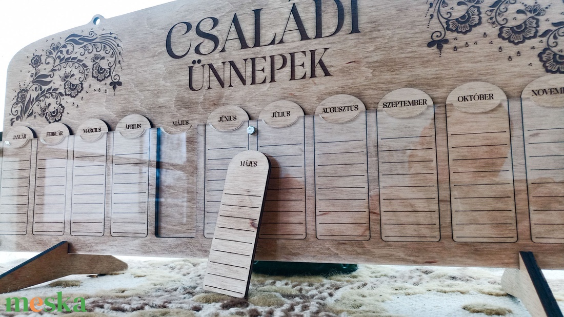 Családi öröknaptár - Új generációs - CN2 - otthon & életmód - dekoráció - fali és függő dekoráció - falinaptár & öröknaptár - Meska.hu Családi öröknaptár - Új generációs - CN2 - otthon & életmód - dekoráció - fali és függő dekoráció - falinaptár & öröknaptár - Meska.hu