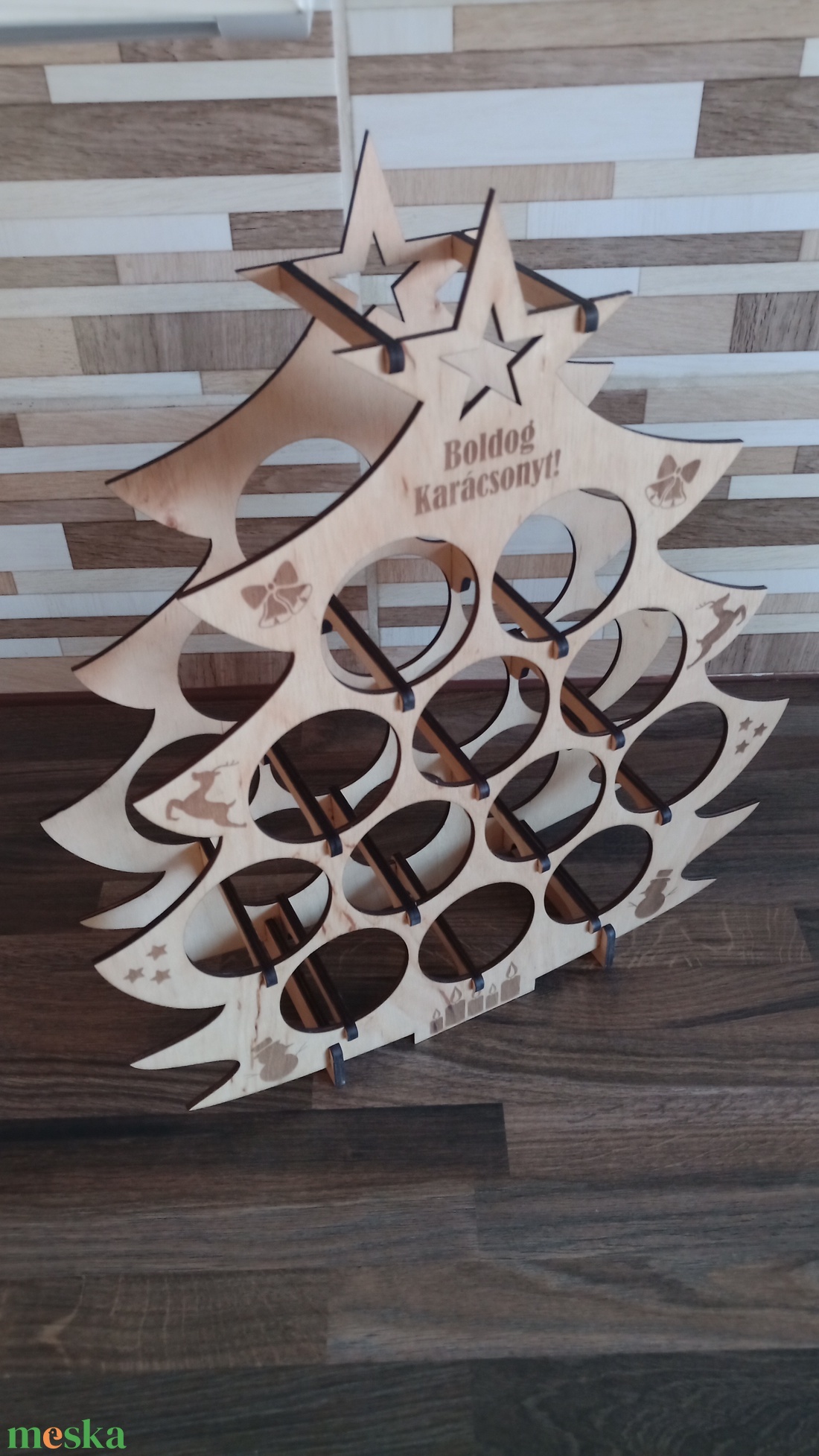 Fenyőfa alakú sörtartó állvány - 12 db-os - otthon & életmód - konyhafelszerelés, tálalás - italos kellékek - sörtartó - Meska.hu Fenyőfa alakú sörtartó állvány - 12 db-os - otthon & életmód - konyhafelszerelés, tálalás - italos kellékek - sörtartó - Meska.hu