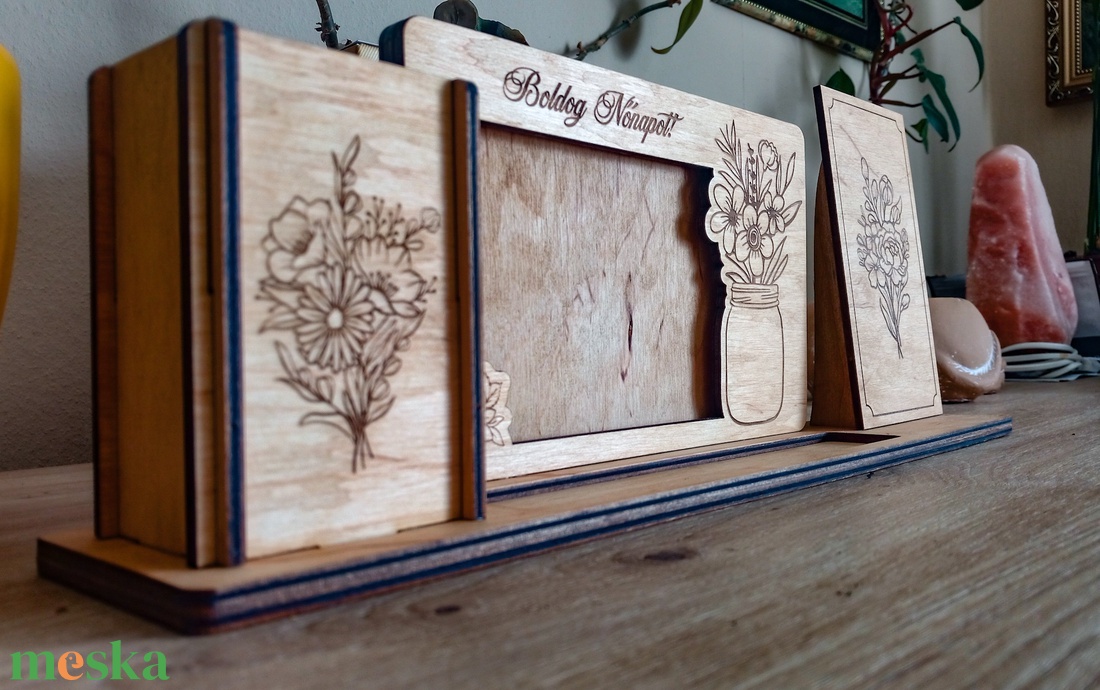 Asztali rendező hölgyeknek - nőnap, anyák napja - otthon & életmód - tárolás & rendszerezés - íróasztali tároló - Meska.hu