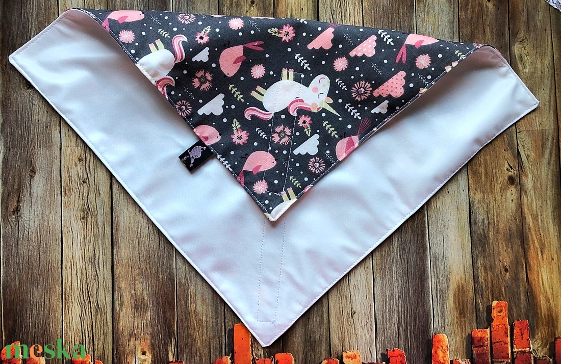 RENDELHETŐ!    Unikornis öko szendvics csomagoló-textil szalvéta  PUL belsővel - táska & tok - uzsonna- & ebéd tartó - szendvics csomagoló - Meska.hu