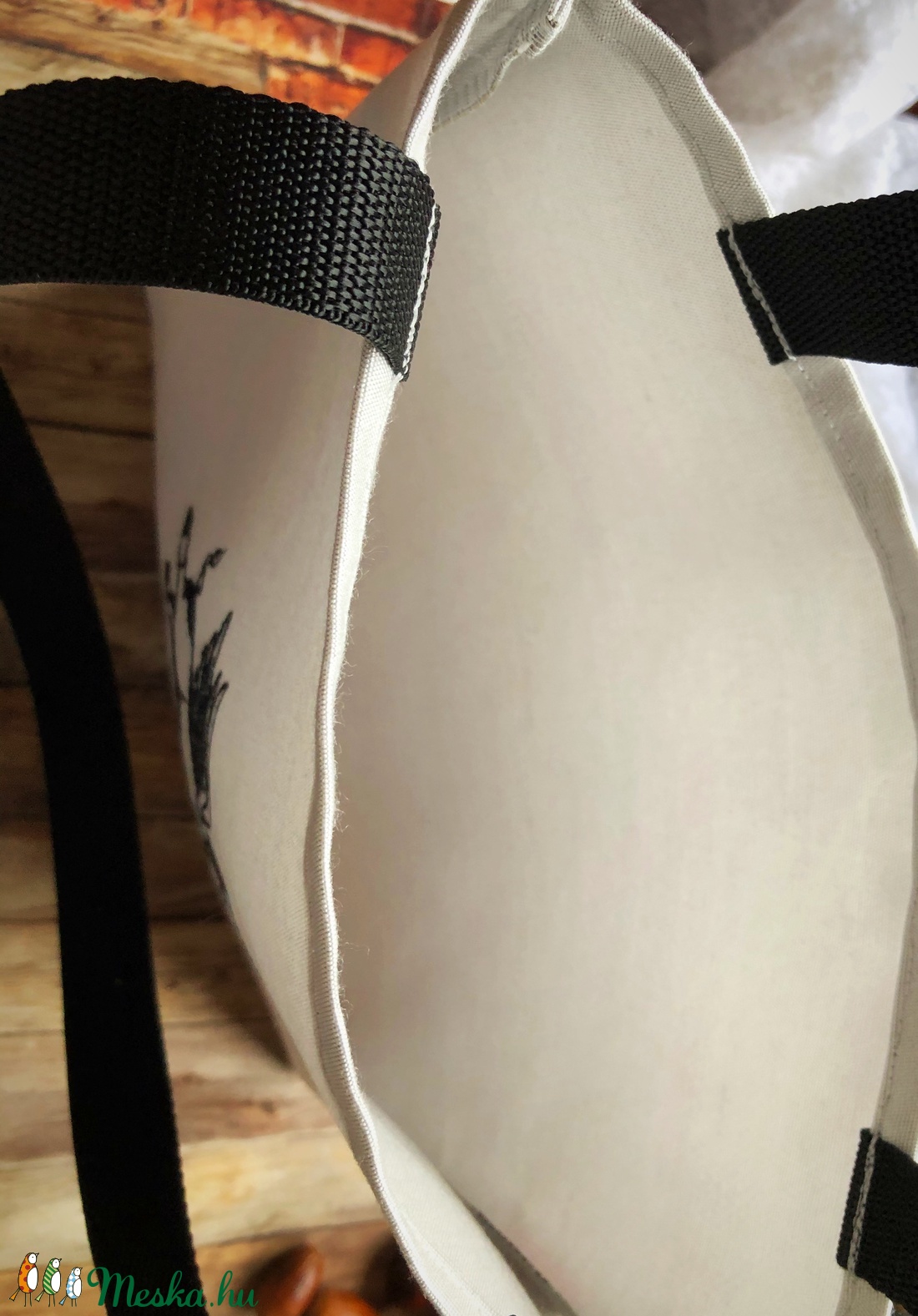 Vidám malacka-Hímzett vízlepergetős kistáska - táska & tok - uzsonna- & ebéd tartó - ebéd tasak, doboz - Meska.hu