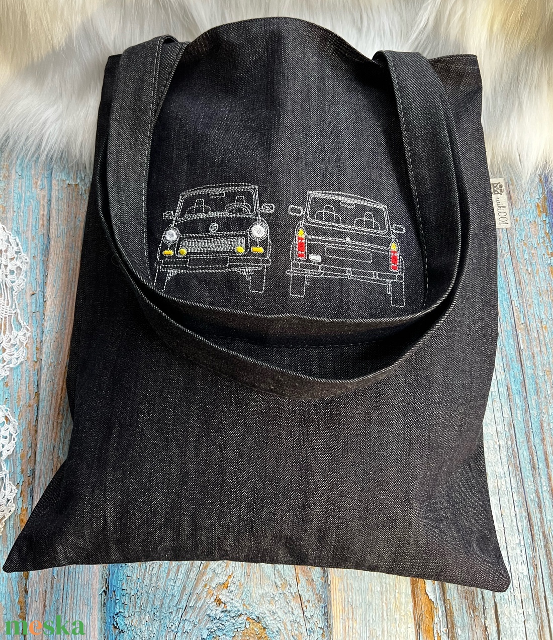 Trabant-farmer  válltáska/szatyor - táska & tok - variálható táska - Meska.hu
