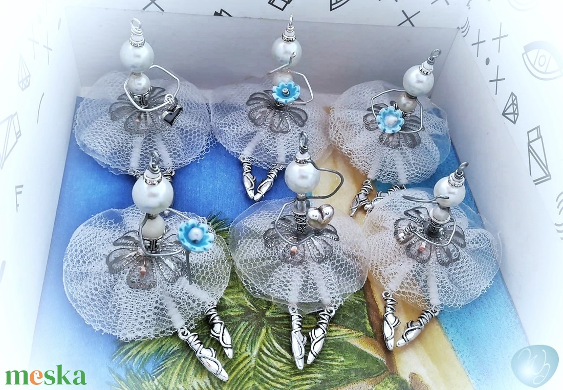 Táncoló balerina medál - ékszer - nyaklánc - medál - Meska.hu