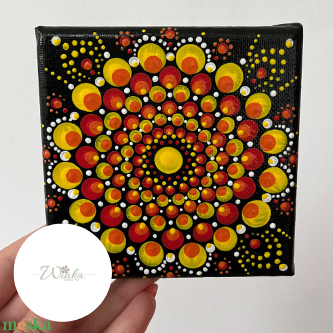 Erősítő mandala - otthon & életmód - dekoráció - kép & falikép - vászonkép - Meska.hu Erősítő mandala - otthon & életmód - dekoráció - kép & falikép - vászonkép - Meska.hu