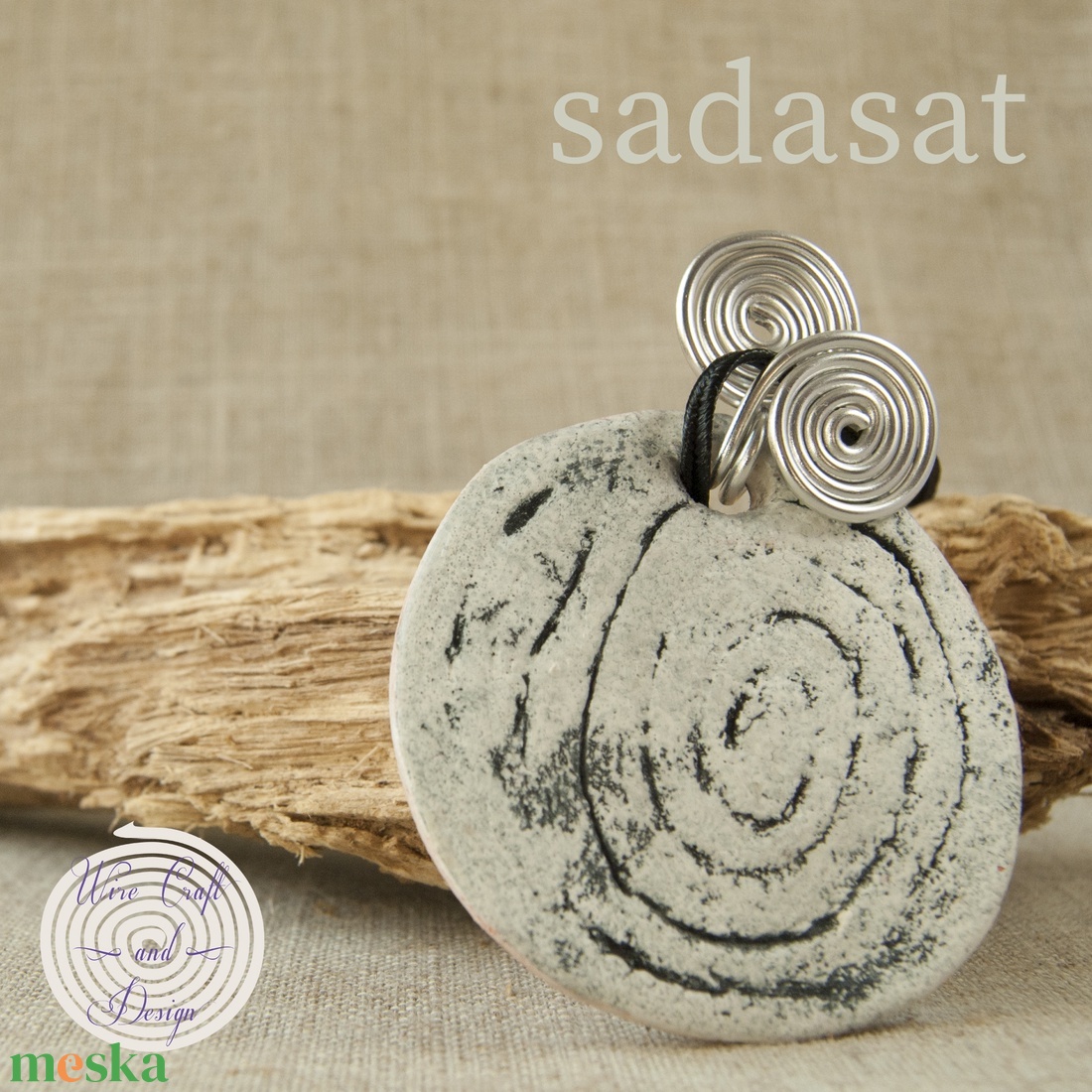 WIRE Sadasat medál nyaklánccal - ékszer - nyaklánc - medálos nyaklánc - Meska.hu WIRE Sadasat medál nyaklánccal - ékszer - nyaklánc - medálos nyaklánc - Meska.hu