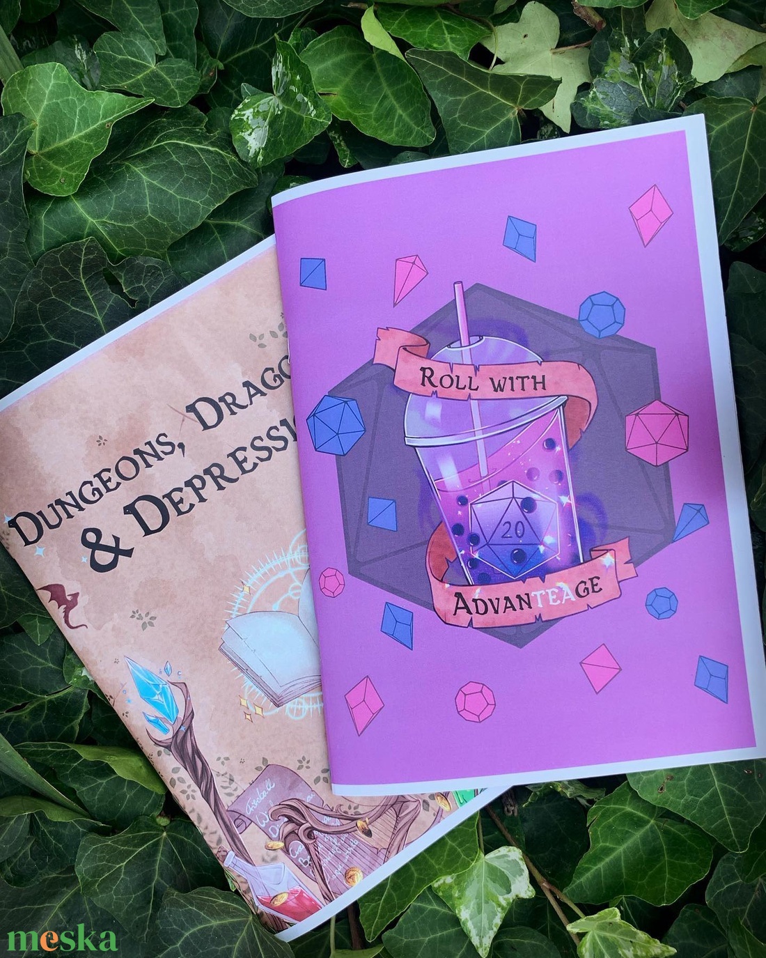Dungeons and Dragons karakter napló - otthon & életmód - papír, írószer - jegyzetfüzet & napló - Meska.hu