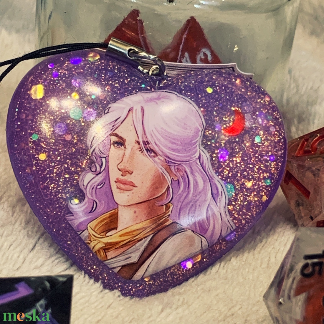 Critical Role C3 kulcstartók - táska & tok - kulcstartó & táskadísz - kulcstartó - Meska.hu