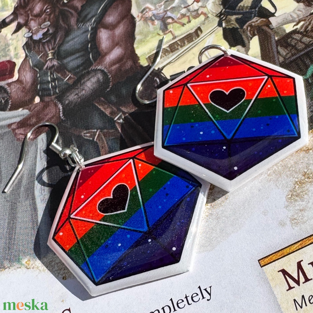 Roll with Pride! - ékszer - fülbevaló - lógó fülbevaló - Meska.hu Roll with Pride! - ékszer - fülbevaló - lógó fülbevaló - Meska.hu
