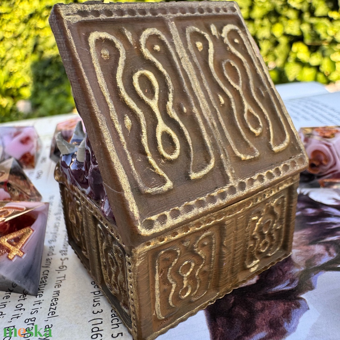 [Munch the Mimic] - Dice Guardian - játék & sport - táblajáték és kártyajáték - társasjátékok - Meska.hu