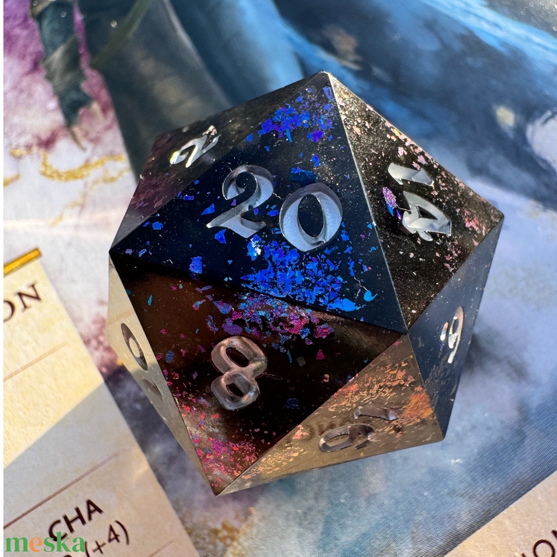 [Chromatic] - 35mm d20 single kocka - játék & sport - táblajáték és kártyajáték - társasjátékok - Meska.hu