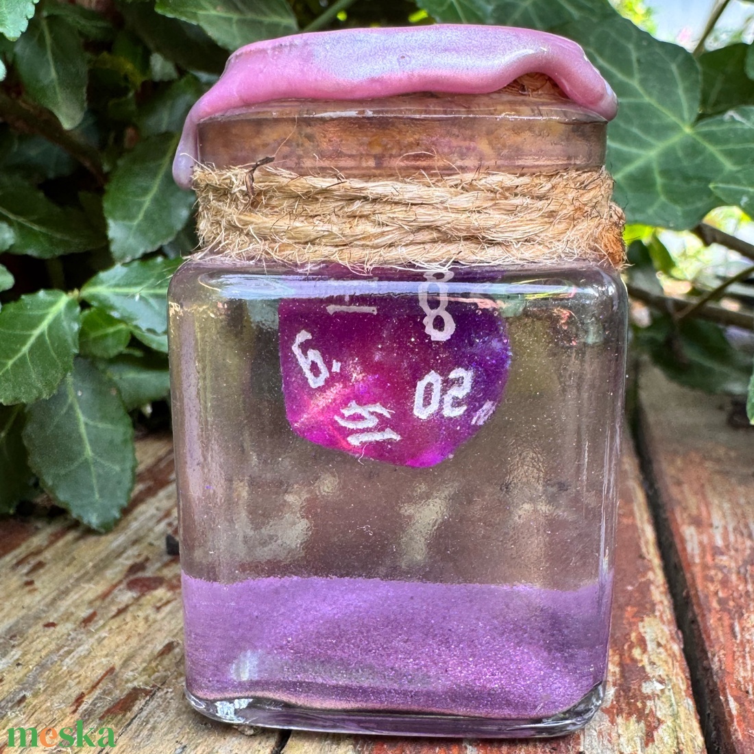 [Love Potion] - d20 bájital - játék & sport - táblajáték és kártyajáték - társasjátékok - Meska.hu