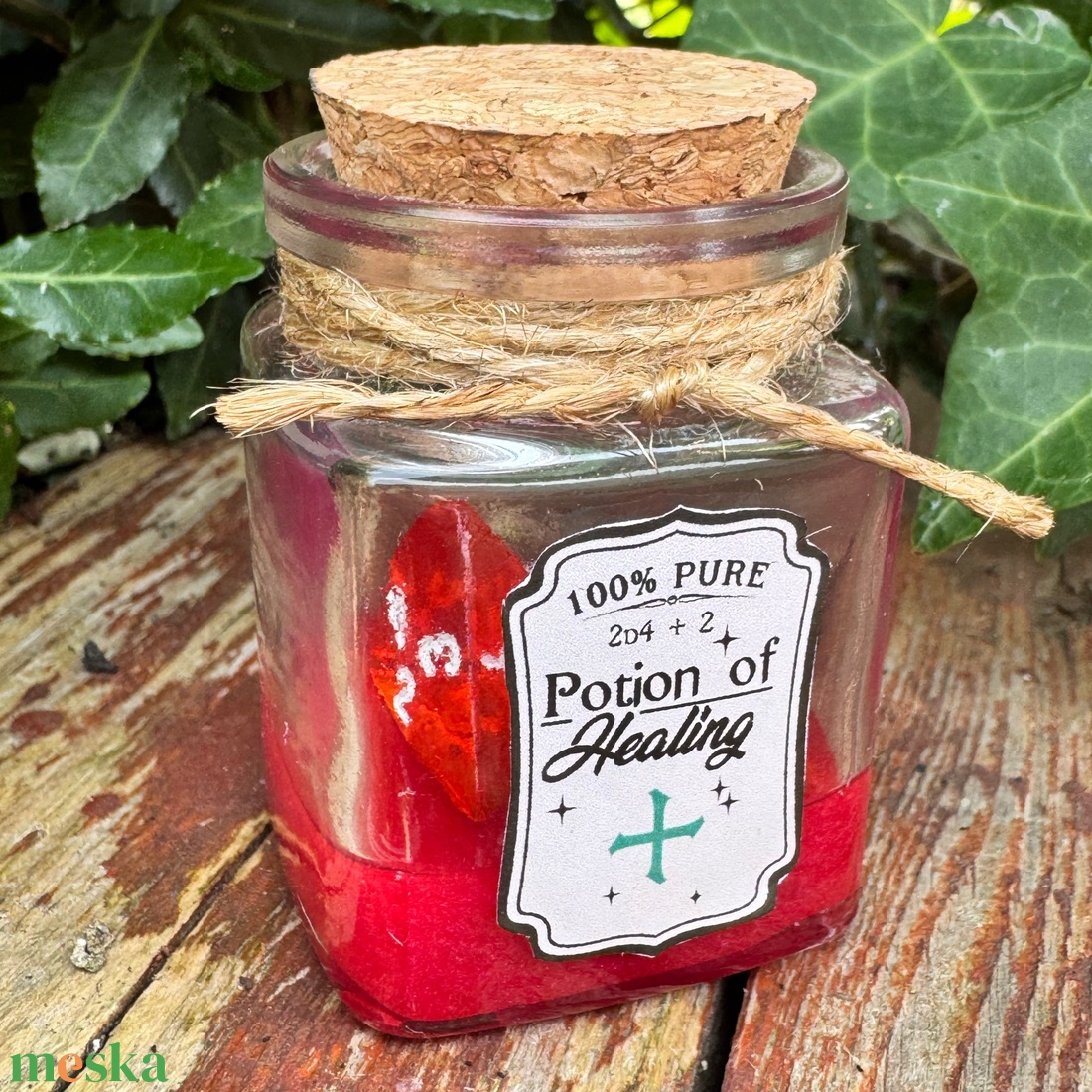 [Potion of Healing] - 2d4 shaker  - játék & sport - táblajáték és kártyajáték - társasjátékok - Meska.hu
