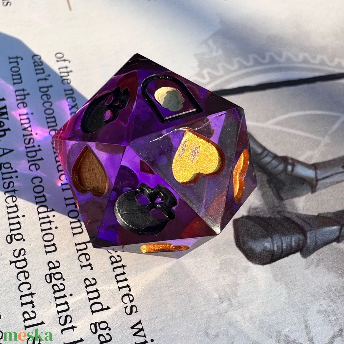 [Royal] - Death Save d20 - játék & sport - táblajáték és kártyajáték - társasjátékok - Meska.hu
