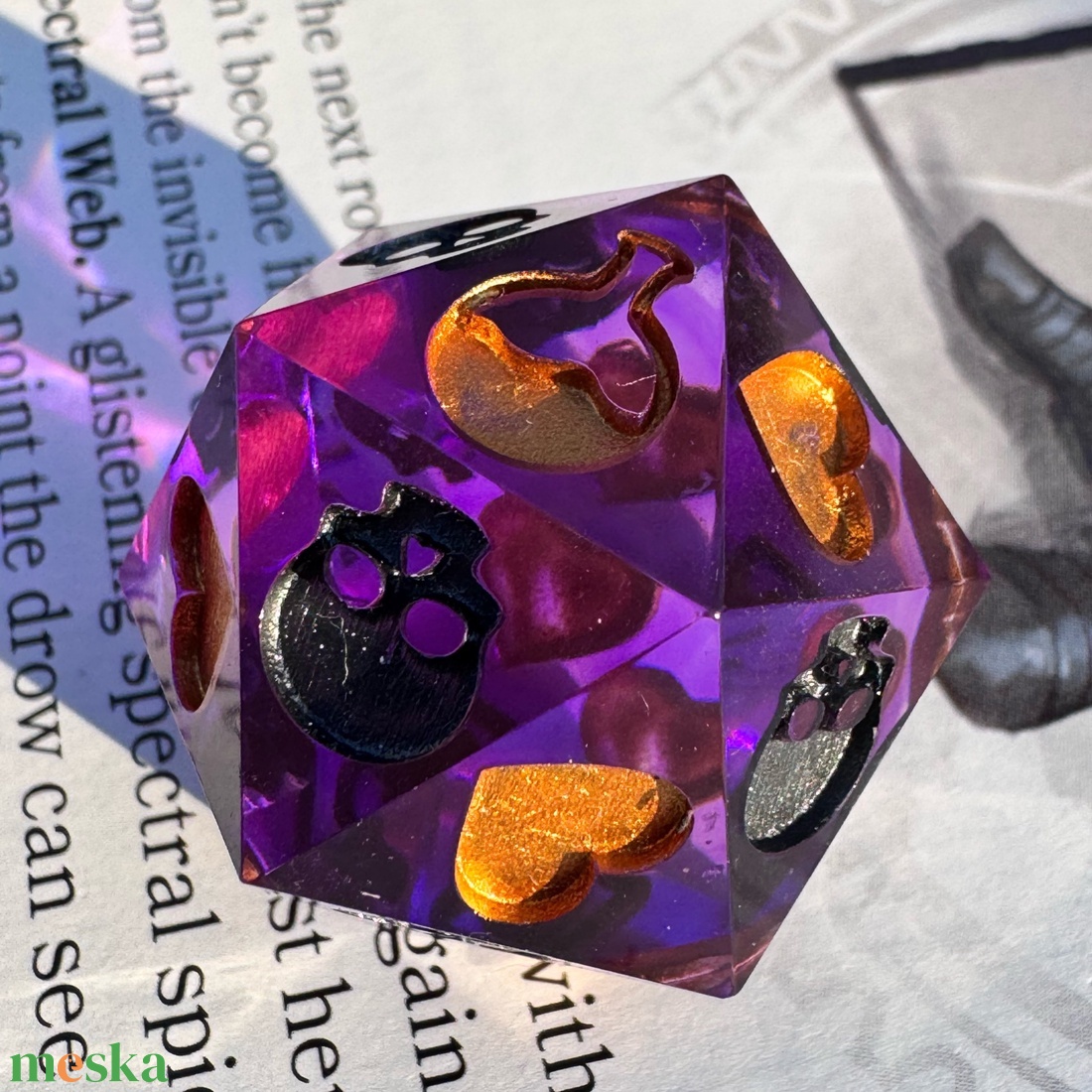 [Royal] - Death Save d20 - játék & sport - táblajáték és kártyajáték - társasjátékok - Meska.hu