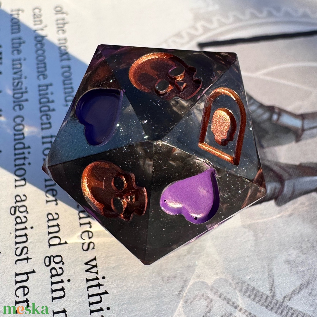 [Warlocks Woe] - Death Save d20 - játék & sport - táblajáték és kártyajáték - társasjátékok - Meska.hu