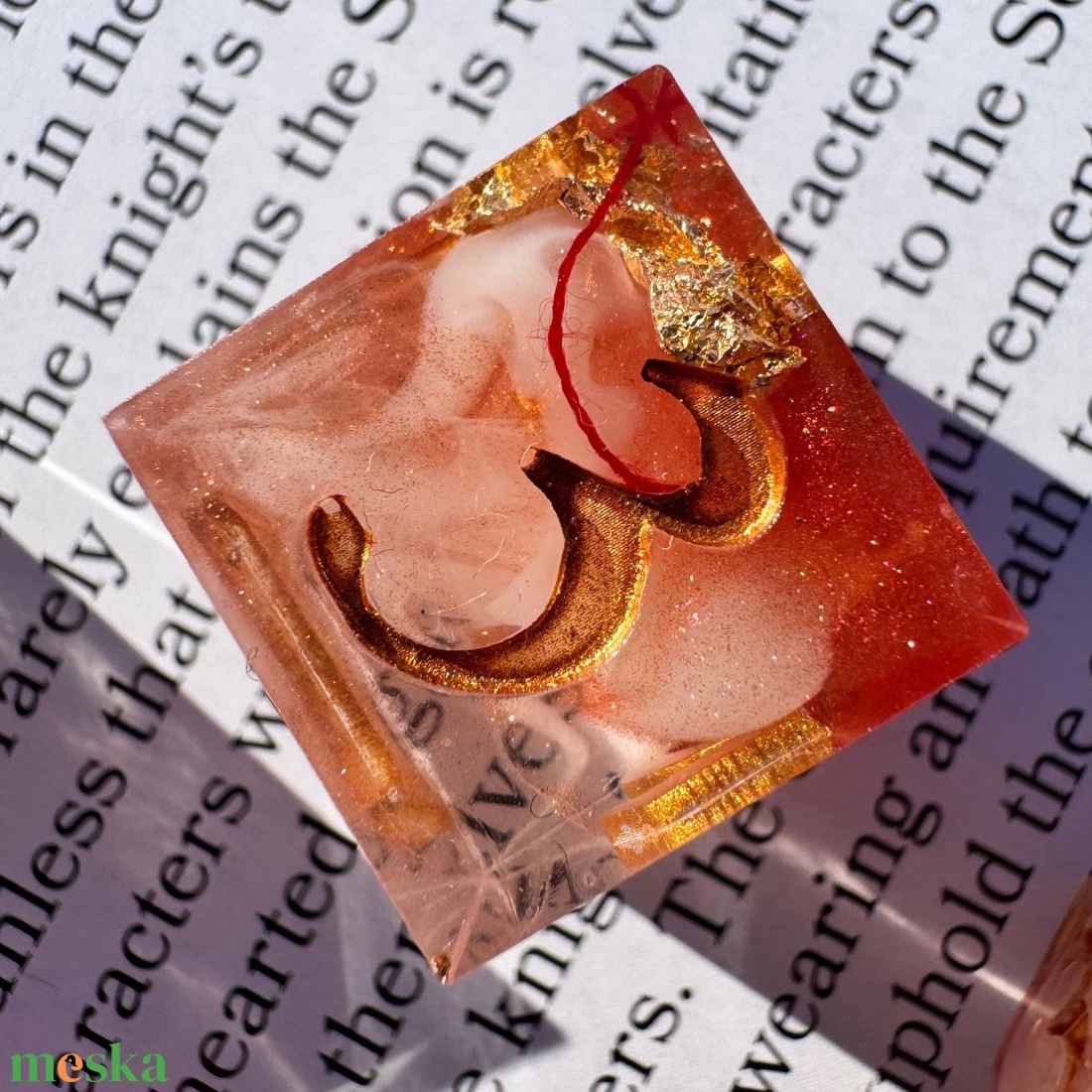 [Threads of Fate] -  7 darabos kocka készlet  - játék & sport - táblajáték és kártyajáték - társasjátékok - Meska.hu