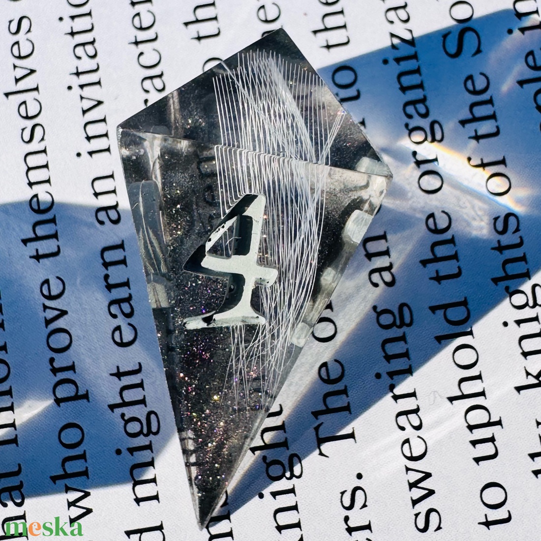 [Cosmic Cradle] -  7 darabos kocka készlet  - játék & sport - táblajáték és kártyajáték - társasjátékok - Meska.hu